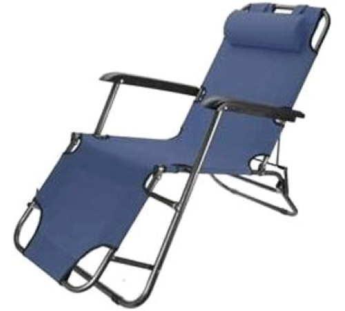 Шезлонг MonAmi HY-8007 синий