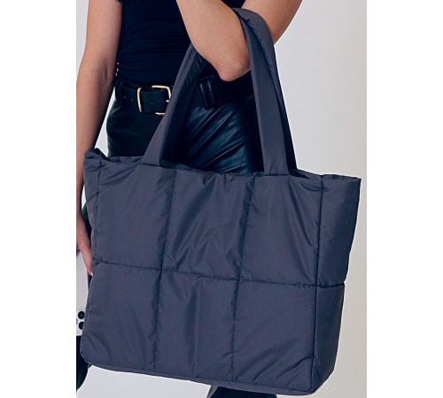 Женская сумка MT.style ТОУТ-1 из водоотталкивающей ткани графит