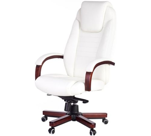 Кресло Бюрократ T-9923WALNUT/IVORY слоновая кость