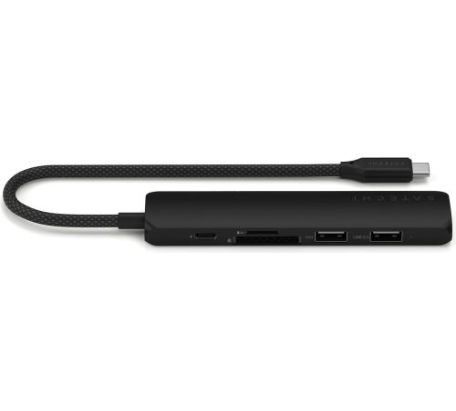 Док-станция Satechi 6-in-1 USB-C Slim Multiport Adapter ST-P6SK черный