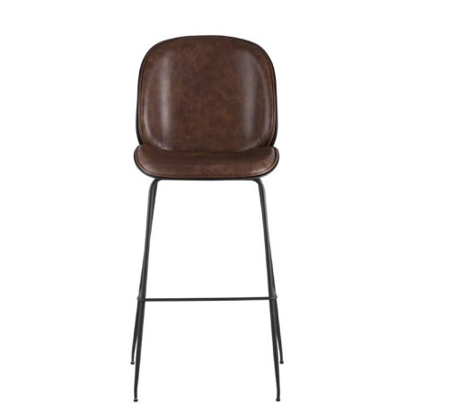 Стул Stool Group Турин 8319TB экокожа коричневый/черные ножки