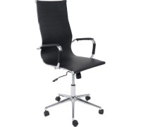 Офисное кресло AksHome Evelin экокожа, черный