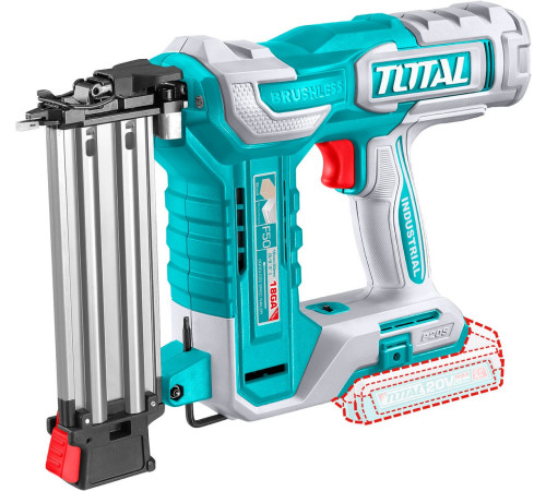 Гвоздезабиватель Total TCBNLI5005 без АКБ, кейс