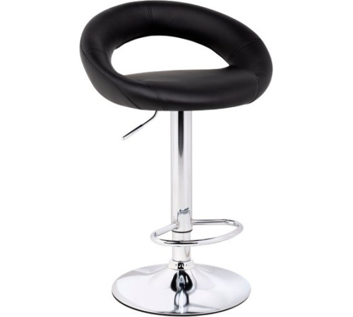 Стул Woodville Oazis черный/хром