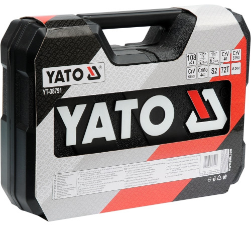 Универсальный набор инструментов Yato YT-38791 108 предметов