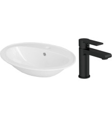 Умывальник Cersanit Calla 54 S-UM-Cl/1-w + 63107