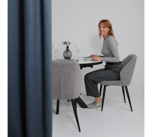 Стул Мамадома Michael b22 Grey Lux/черный