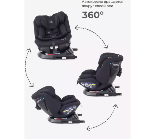 Детское автокресло Rant Nitro Isofix UB619 черный
