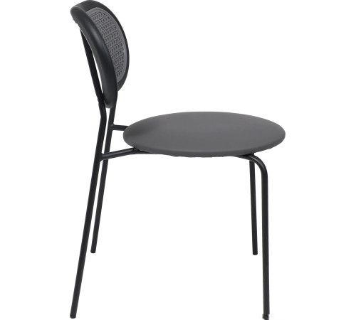 Стул AksHome Teo серый/черный