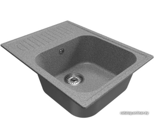 Кухонная мойка Mixline ML-GM18 551971 темно-серый