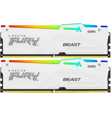 Оперативная память Kingston FURY Beast RGB 2x32ГБ DDR5 5200 МГц KF552C40BWAK2-64