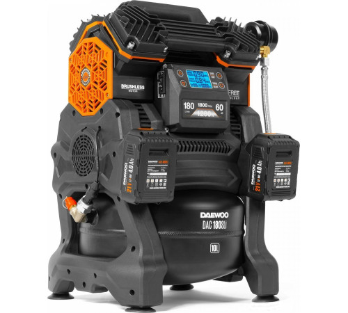Компрессор Daewoo Power DAC 180S Li с 2-мя АКБ