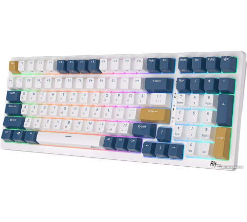 Клавиатура Royal Kludge RK98 RGB Klein Blue RK Brown