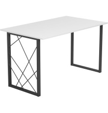 Стол Mio Tesoro Джино 120x70 белый/черный