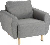 Интерьерное кресло Mio Tesoro Тулисия Twist 19 Grey