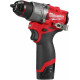 Ударная дрель-шуруповерт Milwaukee M12 FUEL M12FPD2-202X 4933479868 с 2-мя АКБ 2 Ач, кейс