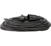 Удлинитель Glanzen ES-30-003 30 м, черный
