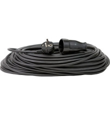 Удлинитель Glanzen ES-30-003 30 м, черный
