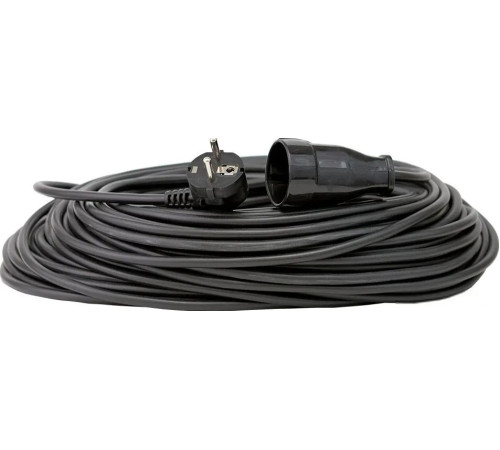Удлинитель Glanzen ES-30-003 30 м, черный