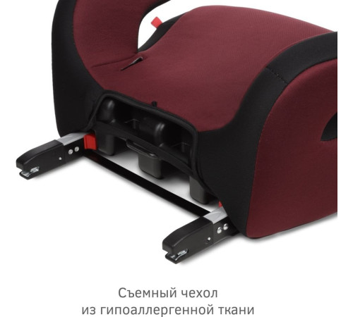 Детское сиденье Siger Fix Lux KRES3998 спелая вишня
