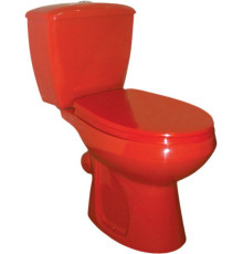 Унитаз Оскольская керамика Элисса красный