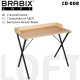 Стол для ноутбука Brabix Loft Cd-008 641865 дуб натуральный