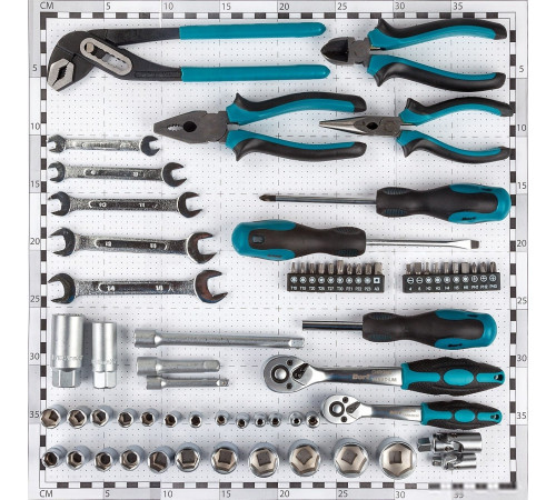 Универсальный набор инструментов Bort BTK-65 65 предмета