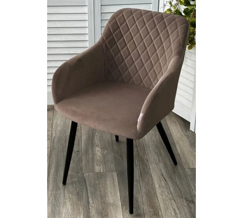 Стул с подлокотниками M-City Brandy 629M05173 505-5 тауп/черный