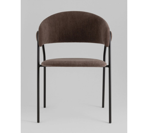 Стул Stool Group Колин NEW AV 487 вельвет коричневый