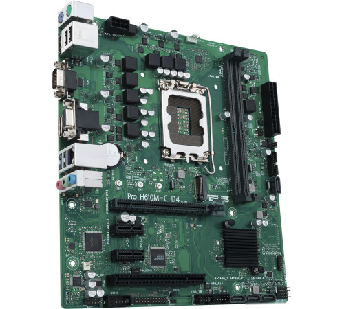Материнская плата ASUS Pro H610M-C D4-CSM