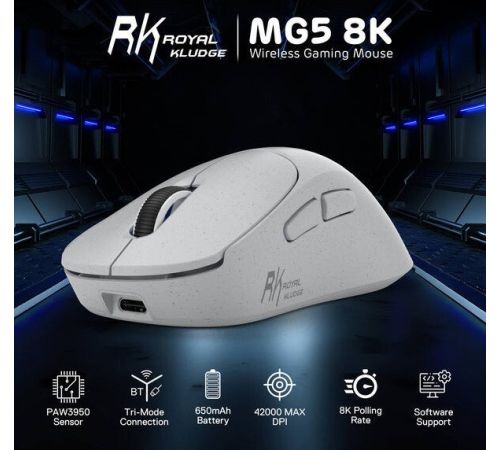 Игровая мышь Royal Kludge MG5 серый
