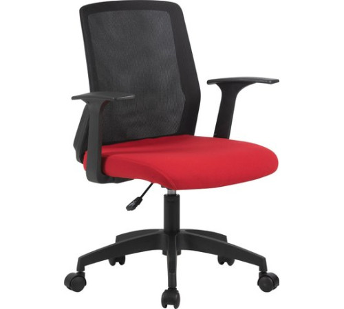 Офисное кресло CACTUS CS-MC222-BKRD черный/темно-красный