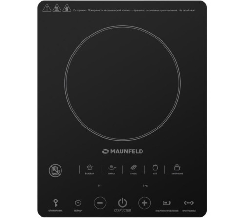 Настольная плита MAUNFELD EVCE.F291-BK