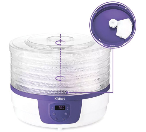 Сушилка для овощей и фруктов Kitfort KT-1929