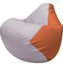Кресло-мешок Flagman Груша Макси Г2.3-2523 сиреневый/оранжевый