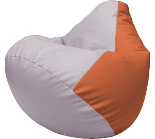 Кресло-мешок Flagman Груша Макси Г2.3-2523 сиреневый/оранжевый