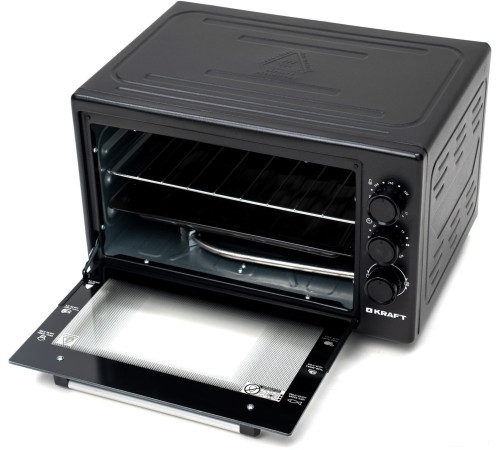 Мини-печь Kraft KF-MO3800BL черный