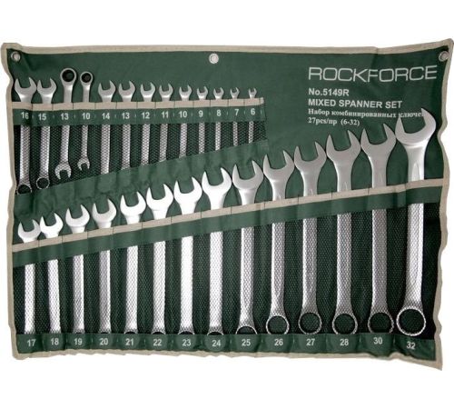 Набор ключей RockForce RF-5149R 27 предметов