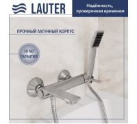 Смеситель Lauter Velvet 21СК6696С с лейкой Serene 21S00103