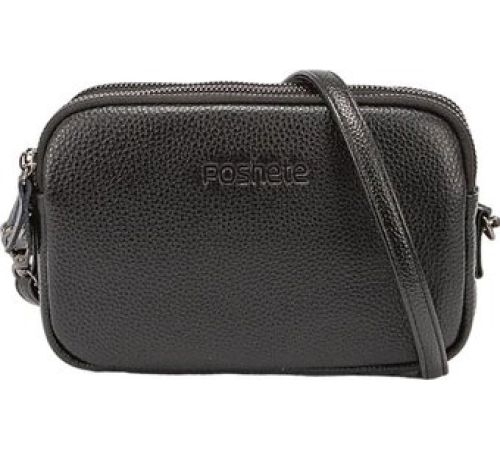 Женская сумка Poshete 886-60061-BLK черный