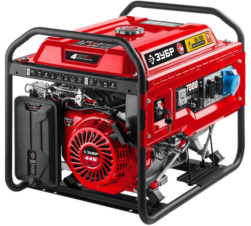 Бензиновый генератор Зубр СБА-7000