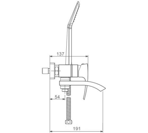 Смеситель Gappo G3207-6