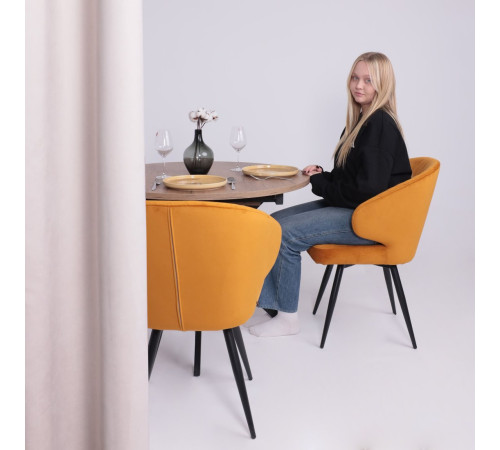 Стул Мамадома ROB-R1 360 d16 Ochre Lux\черный