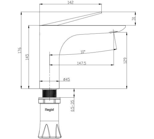 Смеситель Raglo R21.10