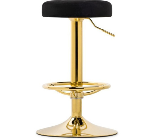 Табурет Woodville Marun черный/золотой