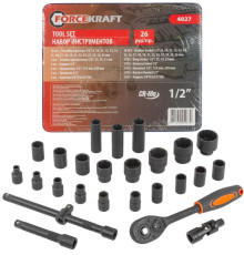 Универсальный набор инструментов ForceKraft FK-4027 26 предметов