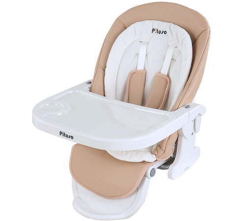 Высокий стульчик Pituso Triola бежевый