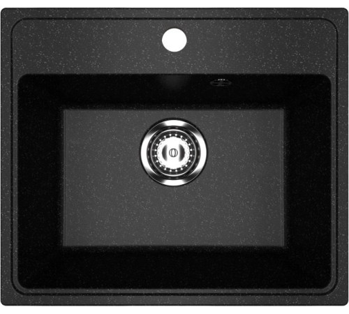 Кухонная мойка Mixline ML-GMU03 556720 черный камень