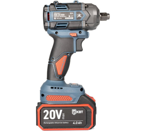 Гайковерт КВТ WB-20-500 с 2-мя АКБ, кейс
