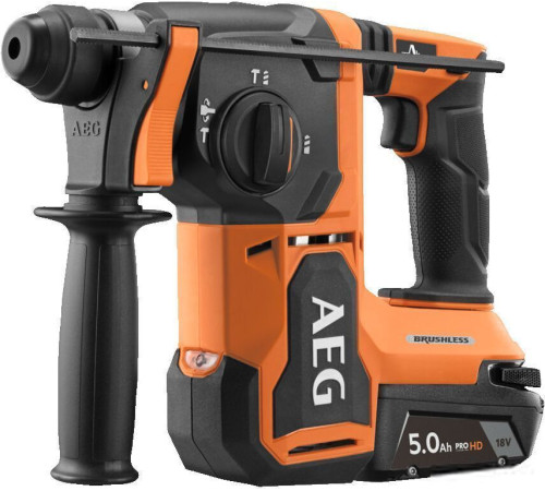 Перфоратор AEG Powertools BBH18BL2-502C 4935492343 с 2-мя АКБ, кейс
